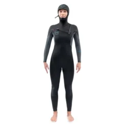 Dakine Quantum Hooded 5mm Chest Zip Combinaison Neoprene Femme