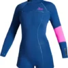 Mystic Lunar Longarm Shorty 2/2mm Back Zip Combinaison Neoprene -Dakine Boutique mystic lunar longarm shorty 2 2mm back zip womens wetsuit bc