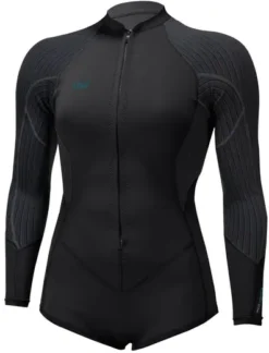 O'Neill Blueprint LS 2mm A L'avant Zip Combinaison Neoprene Femm